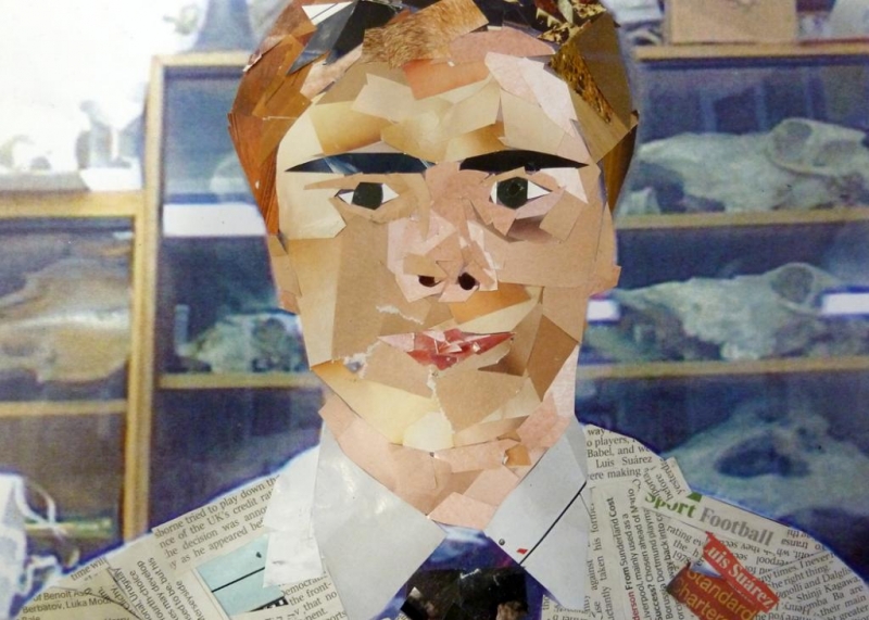 Louis Jones Hoffman- Fine Art- Grade B- Collage